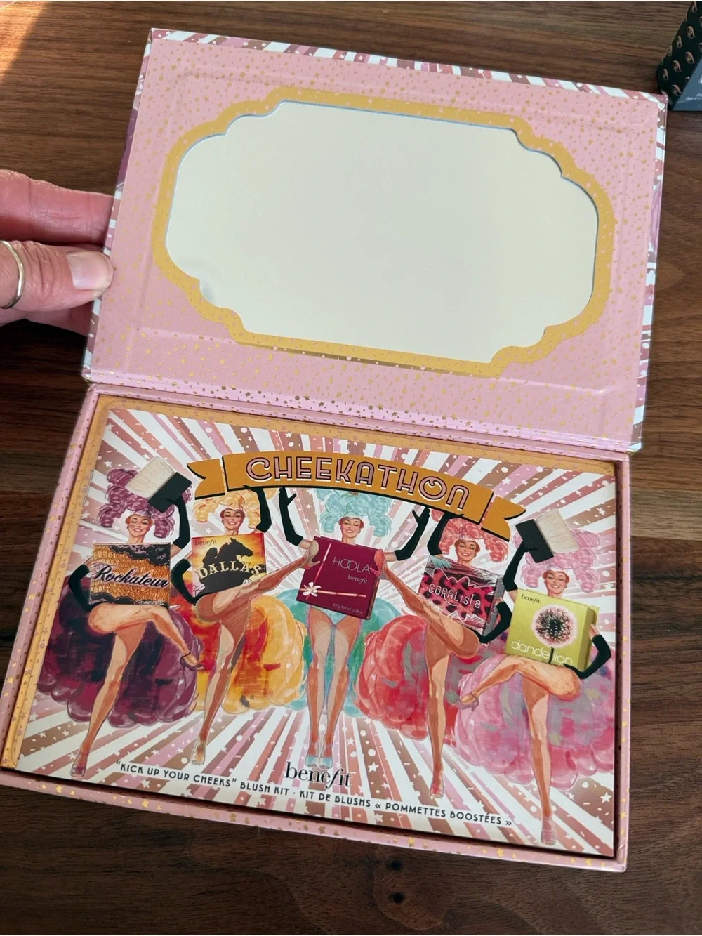 Benefit Cheekathon Blush Kit - Pink, Yellow & Purple Artwork